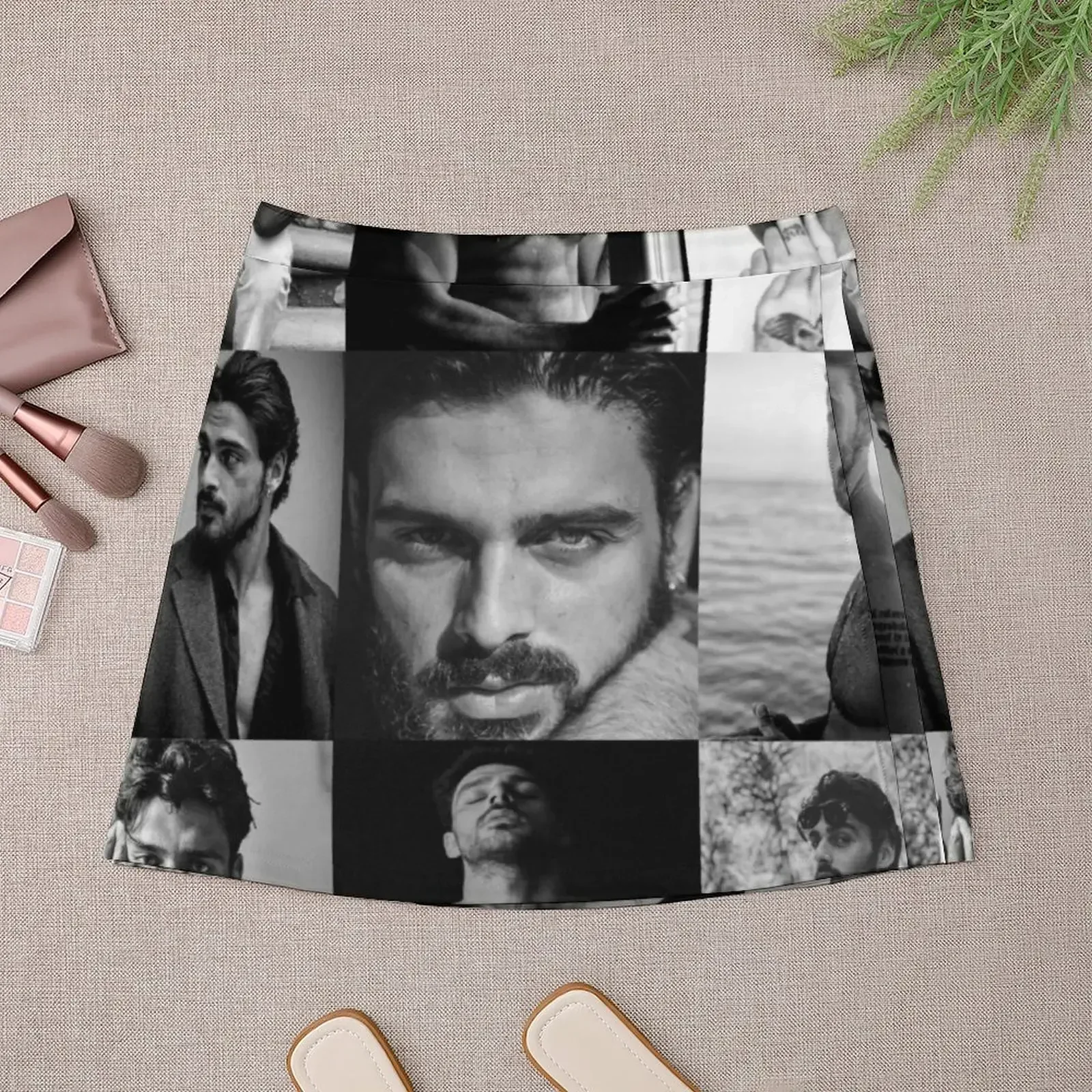 Мини-юбка Michele Morrone юбки лето 2024 женская короткая юбка женское летнее платье в