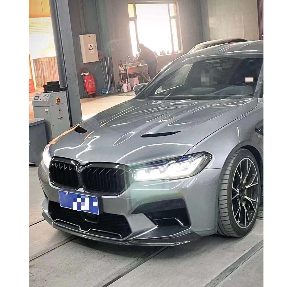Автомобильный передний бампер спойлер разветвители для BMW F90 M5 LCI Competition 2021- 2023