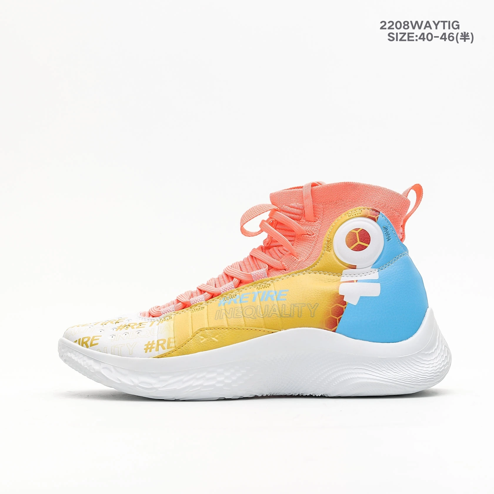 

Under Armour Curry 4 FLOTRO UA Andrma Perforation Curry Signature Collection FLOW Men's Cultural Basketball Shoes Lightweight