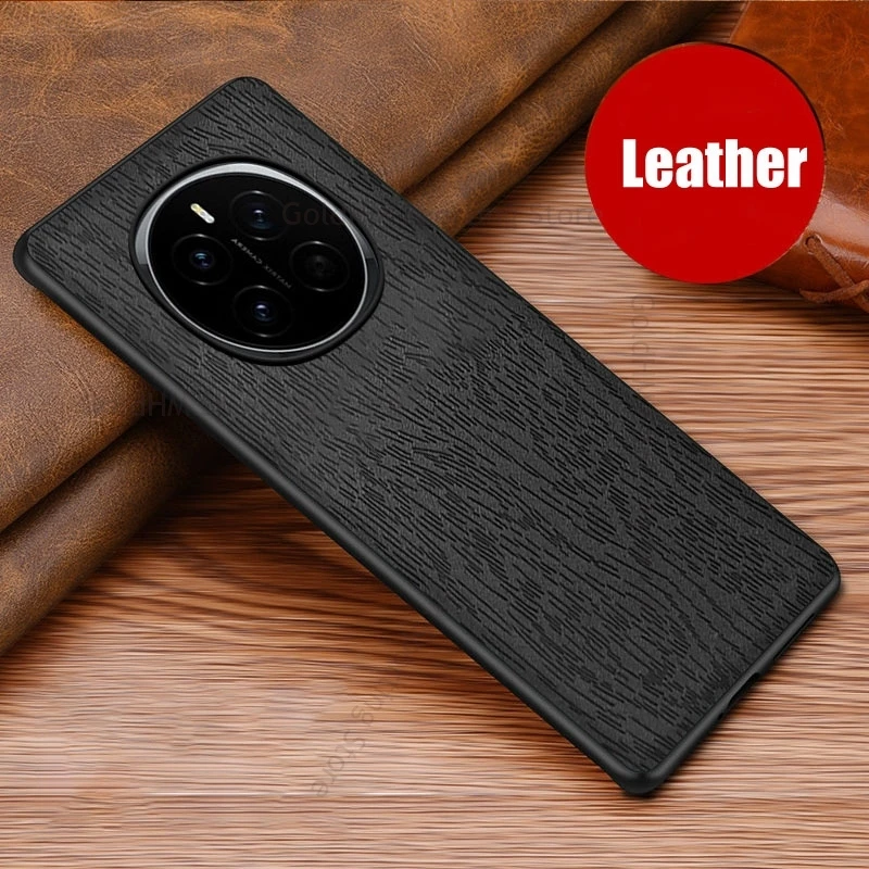 Fundas для Huawei Magic 7 Pro кожаный противоударный чехол телефона с текстурой дерева 6 5