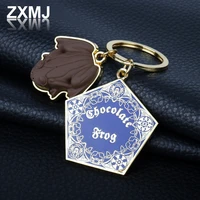 zxmj fashion tag keychain frog tag keychains for women personality schoolbag car key pendants trendy popular key chains jewelry