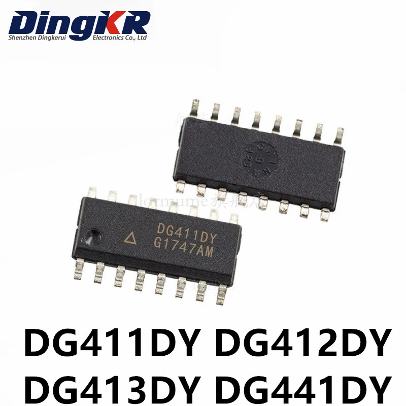 Новинка, оригинальные усилители 4 DG411DYZ, SOP16, DG413DYZ, DG412, DG412DY, DG413DY, DG413, DG441, DG441DY, DG441DYZ, 5 шт.