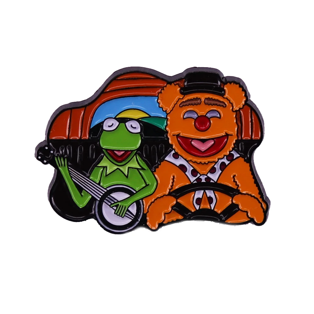 

Enamel Pin Vintage Cartoon Lapel Pin for Backpack Briefcase Badges Brooch for Clothes Accessories Funny Fashion Gift