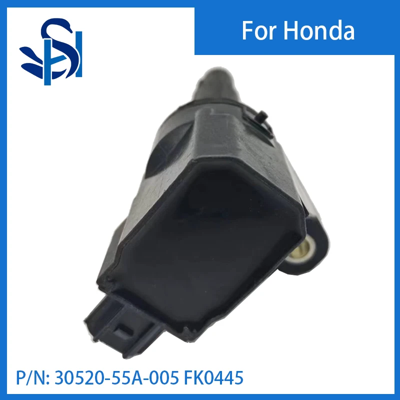 Фото 30520-55A-005 FK0445 Катушка зажигания подходит для Honda Fit 4 1.2 1.3 1.4 CITY 1.5L CR-V 3 FR-V Civic 1.3L 1.8L 2.0L 2005-2020 №3