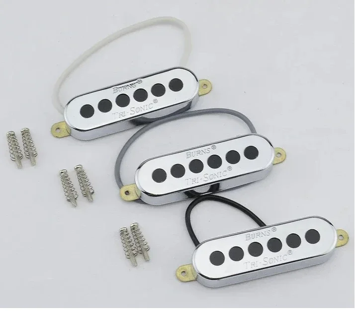 1 комплект (3 шт.) одиночных звукоснимателей Alnico Tri-sonic для электрогитары