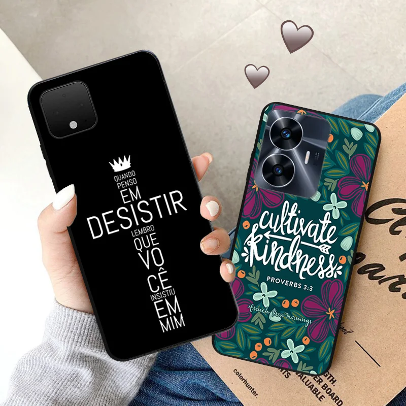 Мягкие чехлы для телефонов Pixel 8a 7a 6a 7 6 8 Библия Иисус Христос Филиппины Honor X8b X9b X7b 70