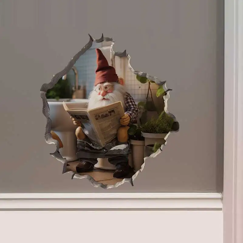 

М451 Настенная наклейка мышь Санта