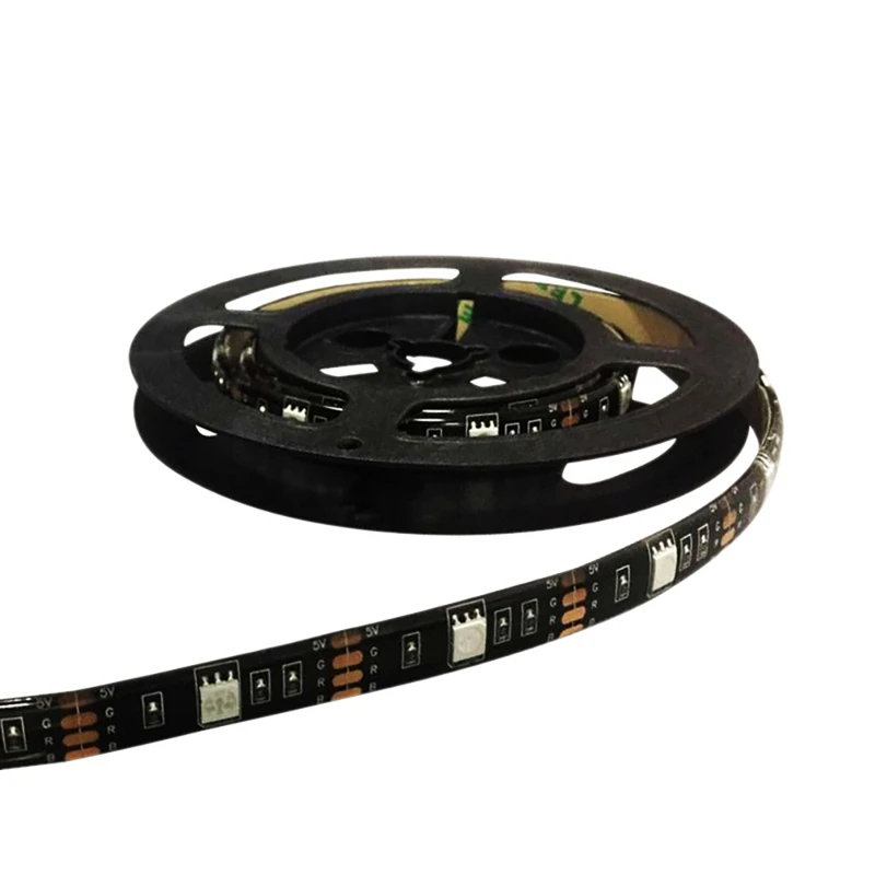 

16.4FT USB Led Light Strips With Bluetooth Remote APP Control Color Changing RGB Sync Music For Bedroom Decor