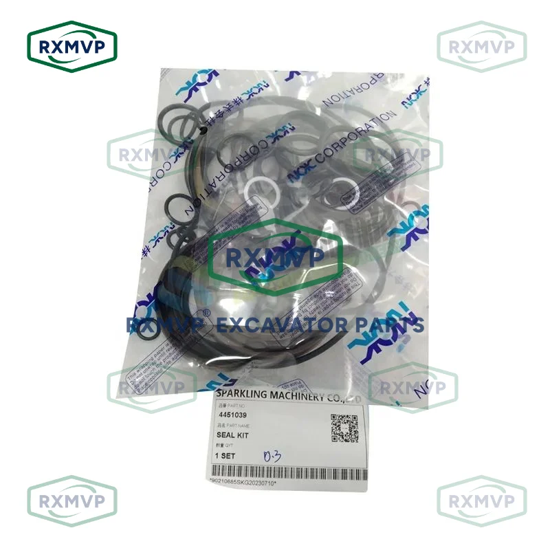 Запасные части для строительной техники Hitachi ZX EX 4451039 Φ комплект уплотнений