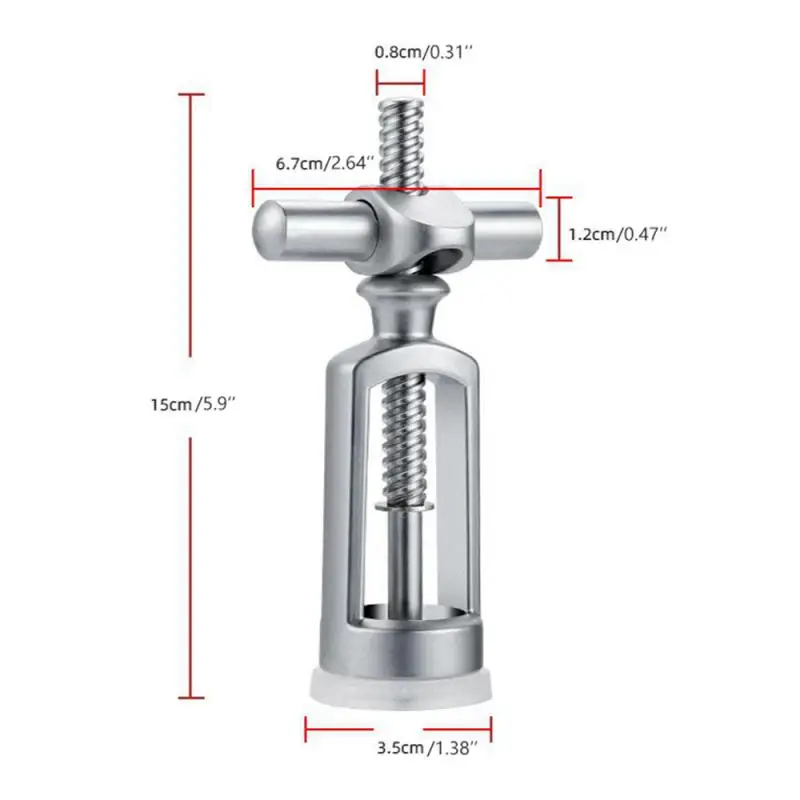 

Портативная металлическая открывалка для красного вина, устройство для удаления пробки, открывалка для шампанского, открывалка для вина, кухонные инструменты