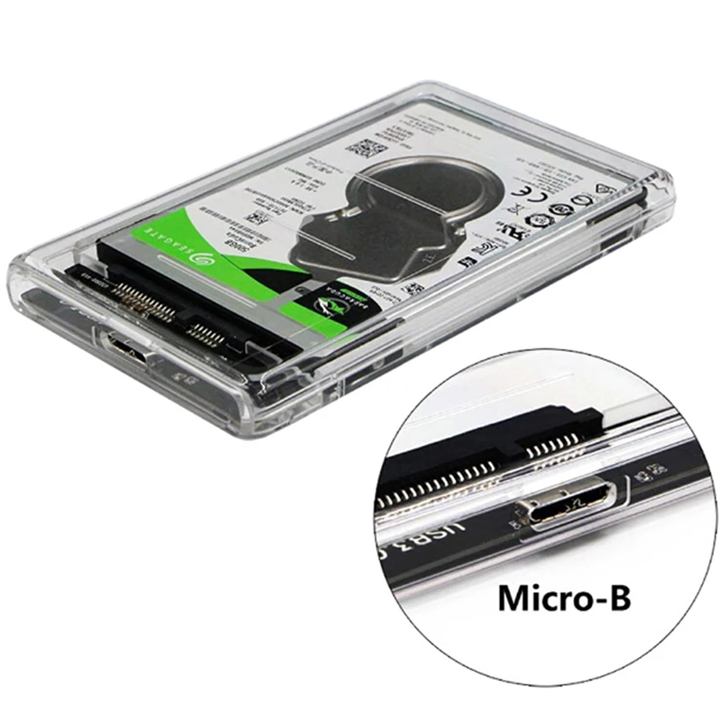 Внешний жесткий диск 2 5 дюйма с USB 3 0 на SATA SSD HDD