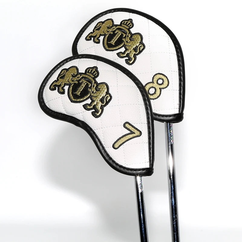 

2023Golf Club Iron Cover Headcover Golf Iron Head Covers Golf Club Iron Headovers Wedges Covers 9pcs/set