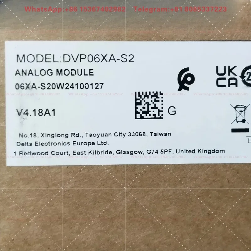 Фото DVP06XA-S2 Новый оригинальный программируемый контроллер, модуль расширения ПЛК №2