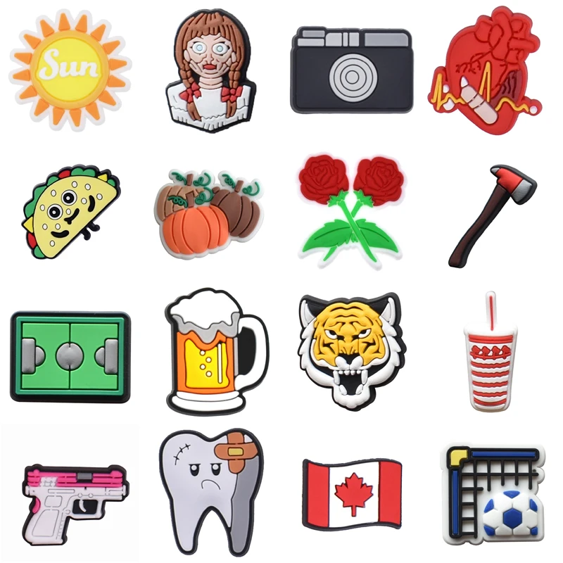 

Women Charm Shoe Charms Accessories Decorations PVC Buckle Decorations for Crocs Wholesale Bulk Gifts Pins Shoes Accessories