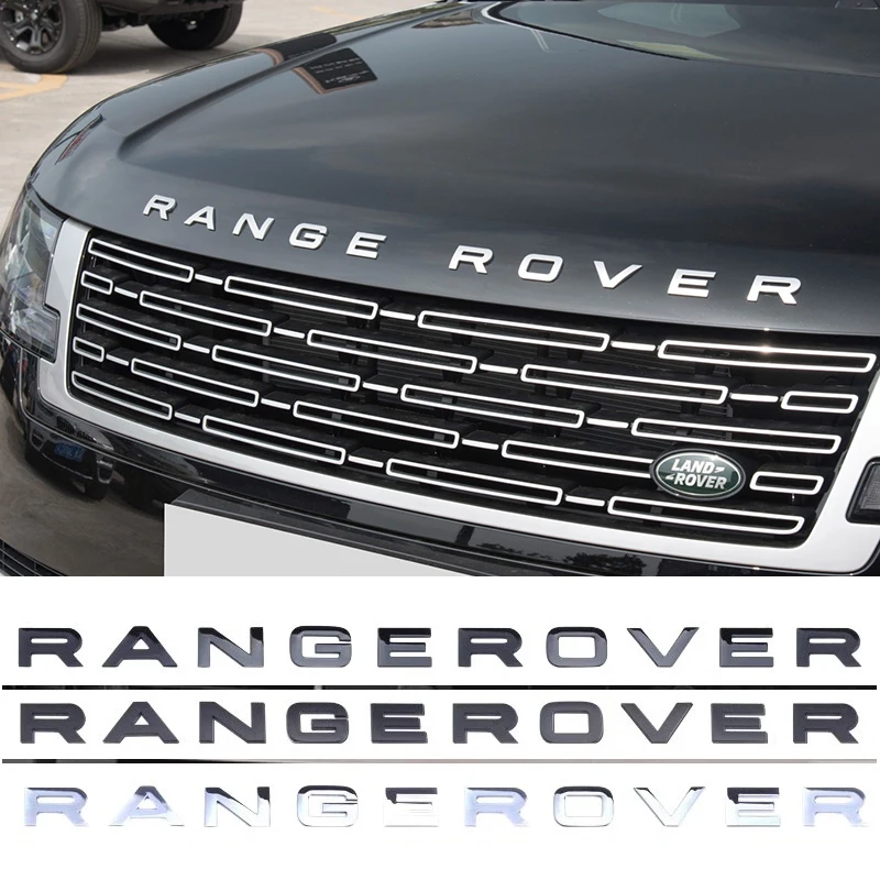 3D ABS логотип Range Rover эмблема буквы значок на капот автомобиля наклейка для Land Discovery