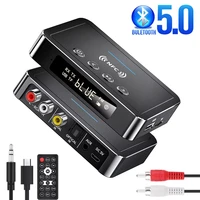 bluetooth 5 0 receiver transmitter fm stereo aux 3 5mm jack rca optical wireless handsfree call nfc bluetooth audio adapter