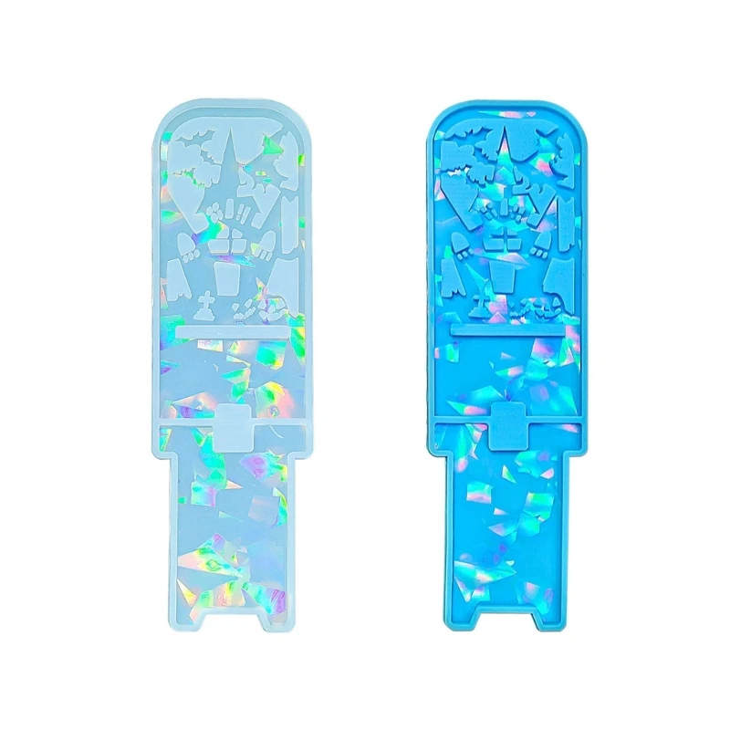 

Detachable Phone Holder Mold Silicone Phone Stand Moulds Witch Castle Shaped