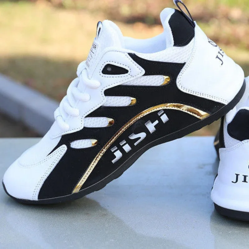 Мужские сетчатые кроссовки черные дышащие с мягкой подошвой на шнуровке размеры