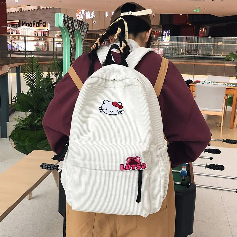 Вельветовый рюкзак Sanrio с принтом в ассортименте