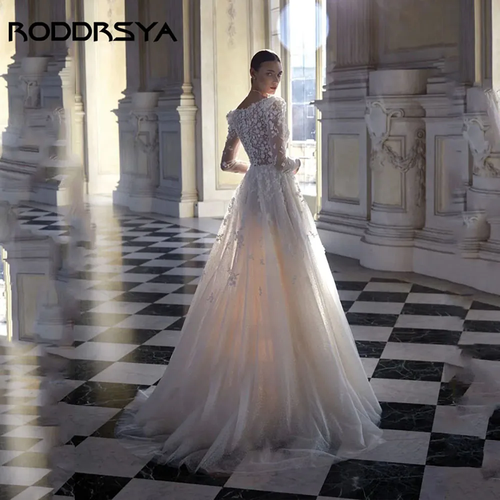 RODDRSYA свадебное платье трапециевидной формы
