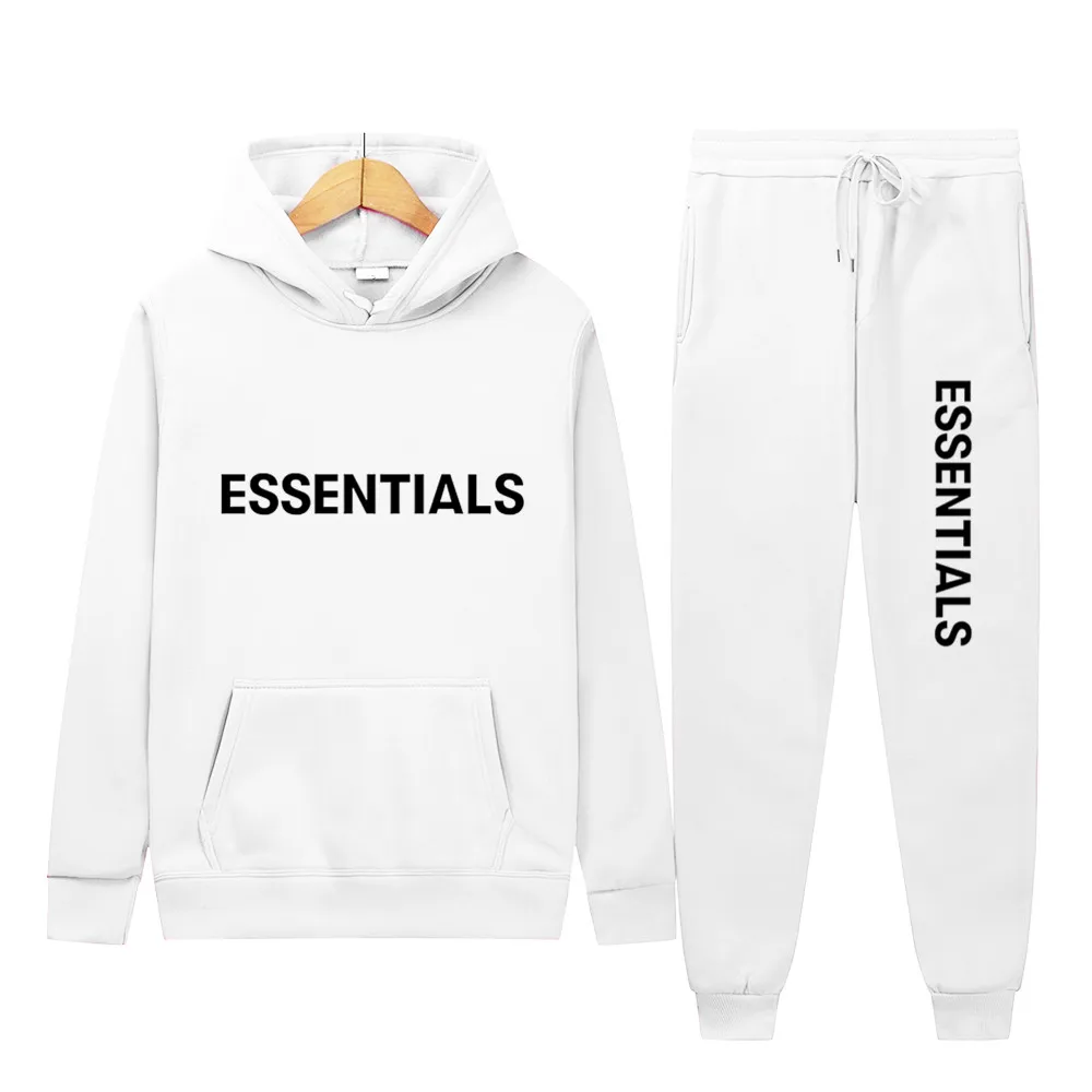 2023 New Tracksuit Women Hoodies Sweatshirt + Pants 2 Pieces Sets Pullover Hooded Running Trousers Autumn Winter Outfits Female
