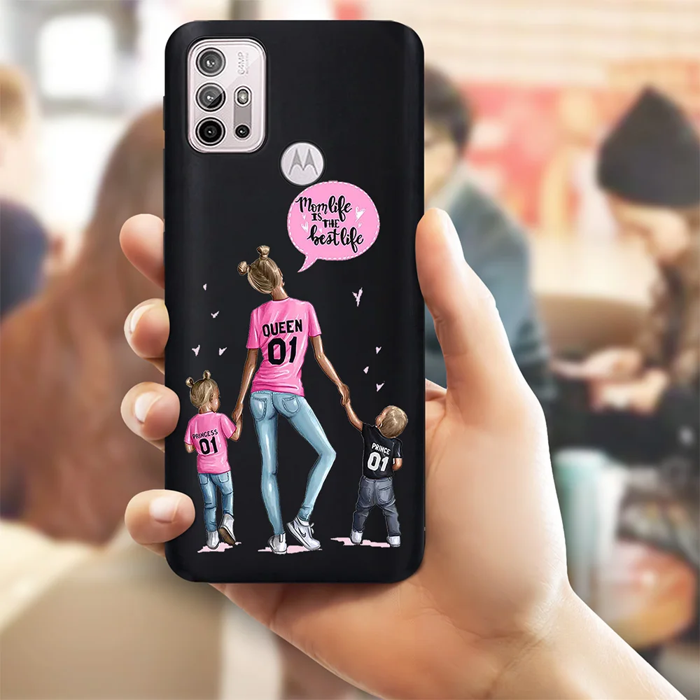 

Super Mom Phone Case for Moto G10 E6Plus G30 E40 E6s 2020 One Action G9Plus G60 G60S G50 5G E20 G8 Play G9 G7 Power EU Fundas