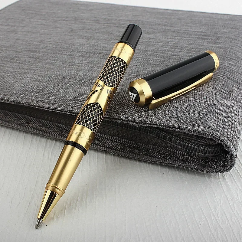 Металлическая гелевая ручка Jinhao золотая/серебряная