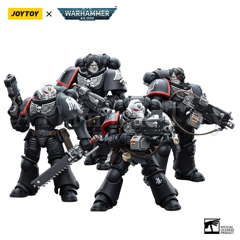 (4pcs/set) 40k Raven Guard Intercessors Anime Military Model Free Shipping