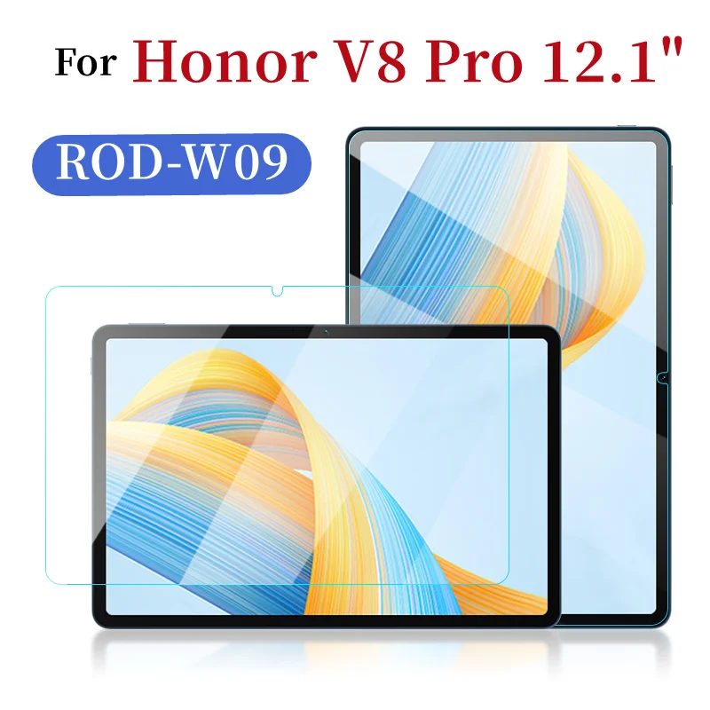 

Tempered Glass Screen Protector For Huawei Honor V8 Pro 12.1" 2022 Glass Protector For Honor V8 Pro 12.1 Inch ROD-W09 Film