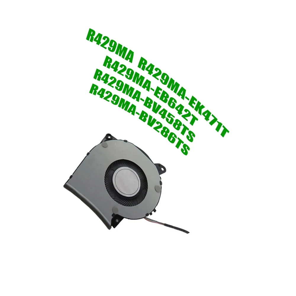 Фото Сменный вентилятор для ASUS R429MA-EK471T R429MA-BV286TS R429MA-EB642T R429MA-BV458TS R429MA R427JA DC5V 0.5A, вентилятор для процессора ноутбука №1