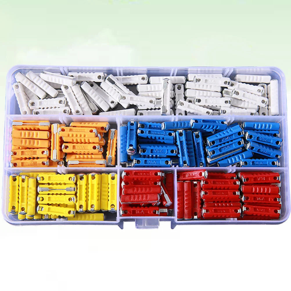 

200Pcs Direct Current Safety Fuse for Automobile Fuse Wire for Vehicle-mounted Fuse Wire