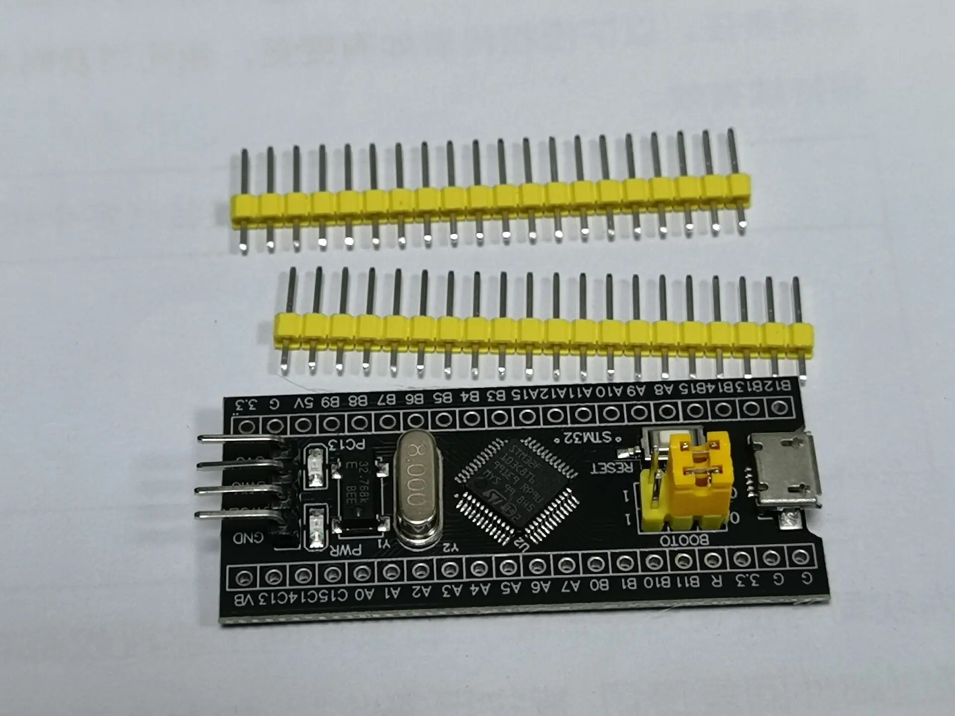 Базовая плата STM32 STM32F103C8T6, встроенная макетная плата ARM, Экспериментальная плата, однокристальная Процессорная система, в наличии, 1 шт.