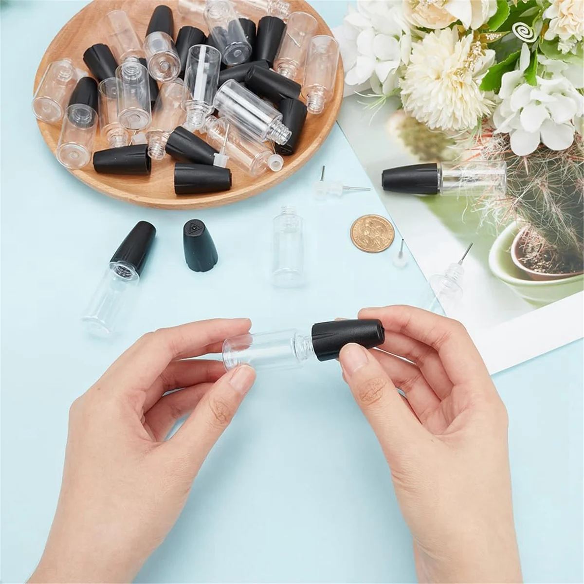 20 шт. флаконы-аппликаторы с наконечниками 10 мл/0 34 унций