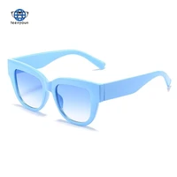 teenyoun 2022 new cat eye sunglasses luxury brand fashion brand ys same versatile punk sun glasses