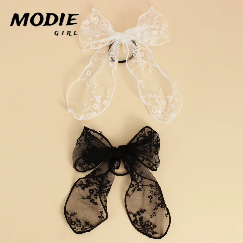 

Fashion Bowknot Hair Rope Women Ponytail Holder Bows Hair Band Elastic Scrunchie Hair Ties Ring Hair Accessories