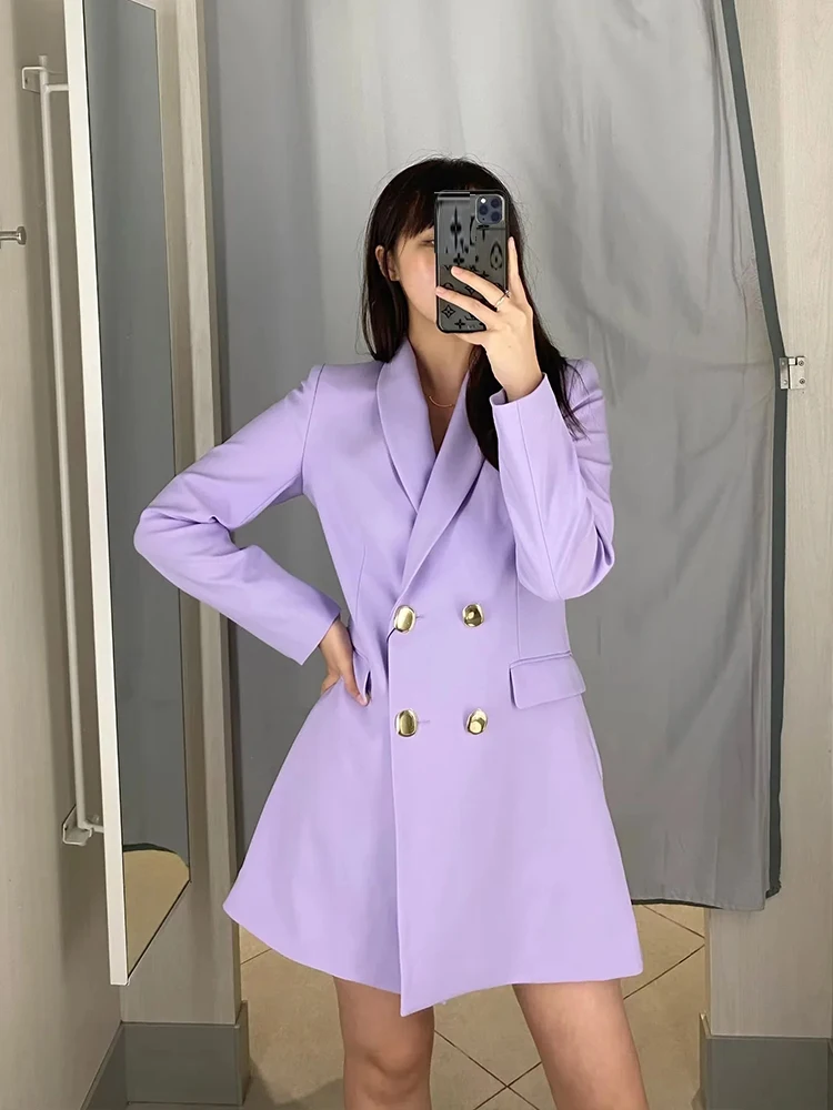 

Женский пиджак-платье в офисном стиле, на весну-осень