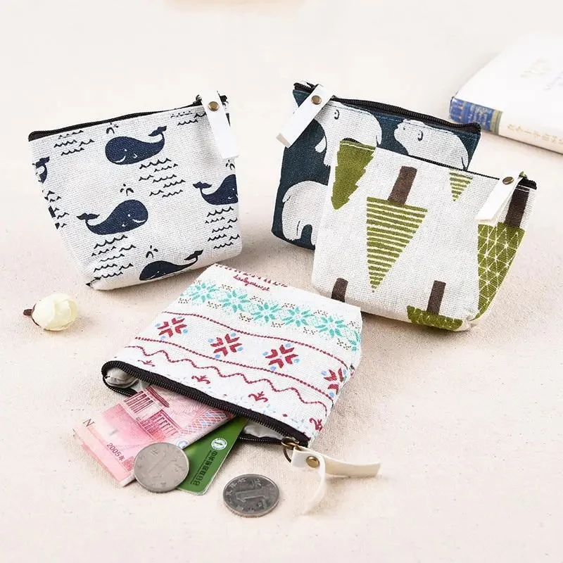 

woman man wallets New INS hand holding cute fabric small purse female bag student mini key coin coin purse coin bag cute wallet