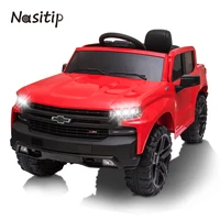 NASITIP Kids RC Electric Four-wheel Vehicle Can Sit Toddler Electric Vehicles Toy Remote Control Kid Drive Car Electric Red