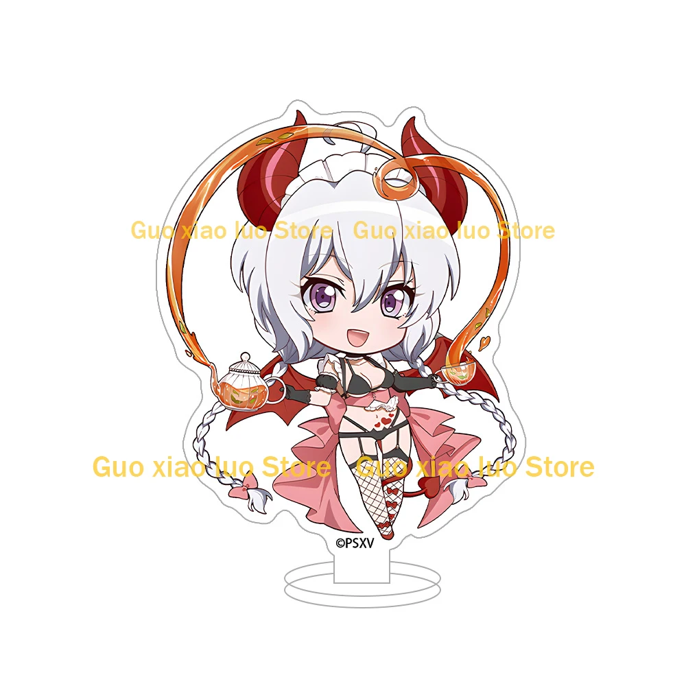 Фото Symphogear Little Devil Официантка Hibiki Tachibana Akatsuki Kirika Tsubasa Kazanari Yukine Chris Chibi Anime mini акриловая подставка №4