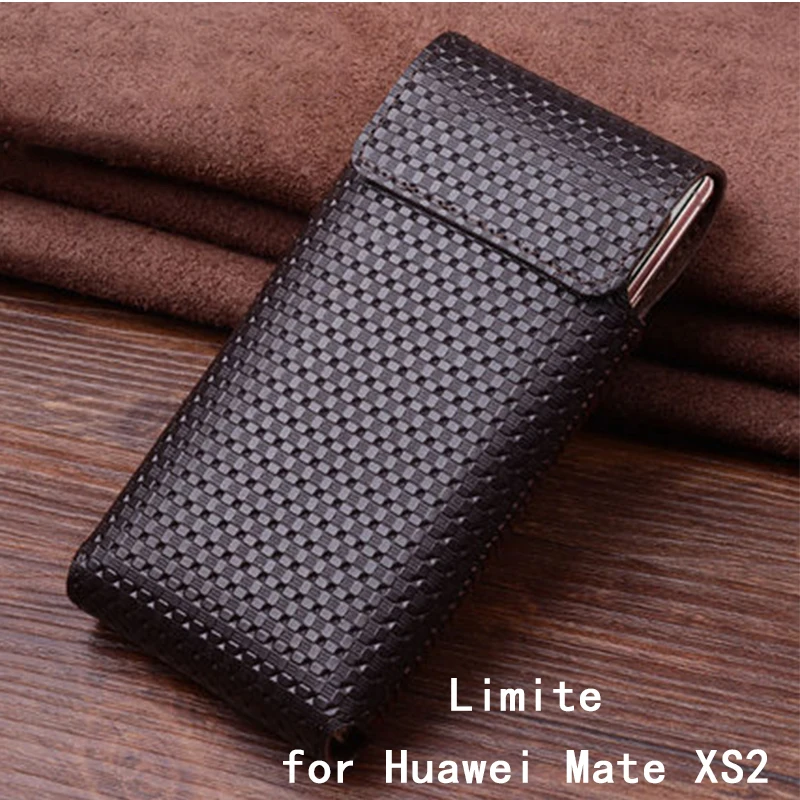 

Limited Phone Case for Huawei MATE XS2 Genuine Leather Phone Pouch for Huawei MATEXS2 Magnetic Sleeve Bag mate xs 2 skin