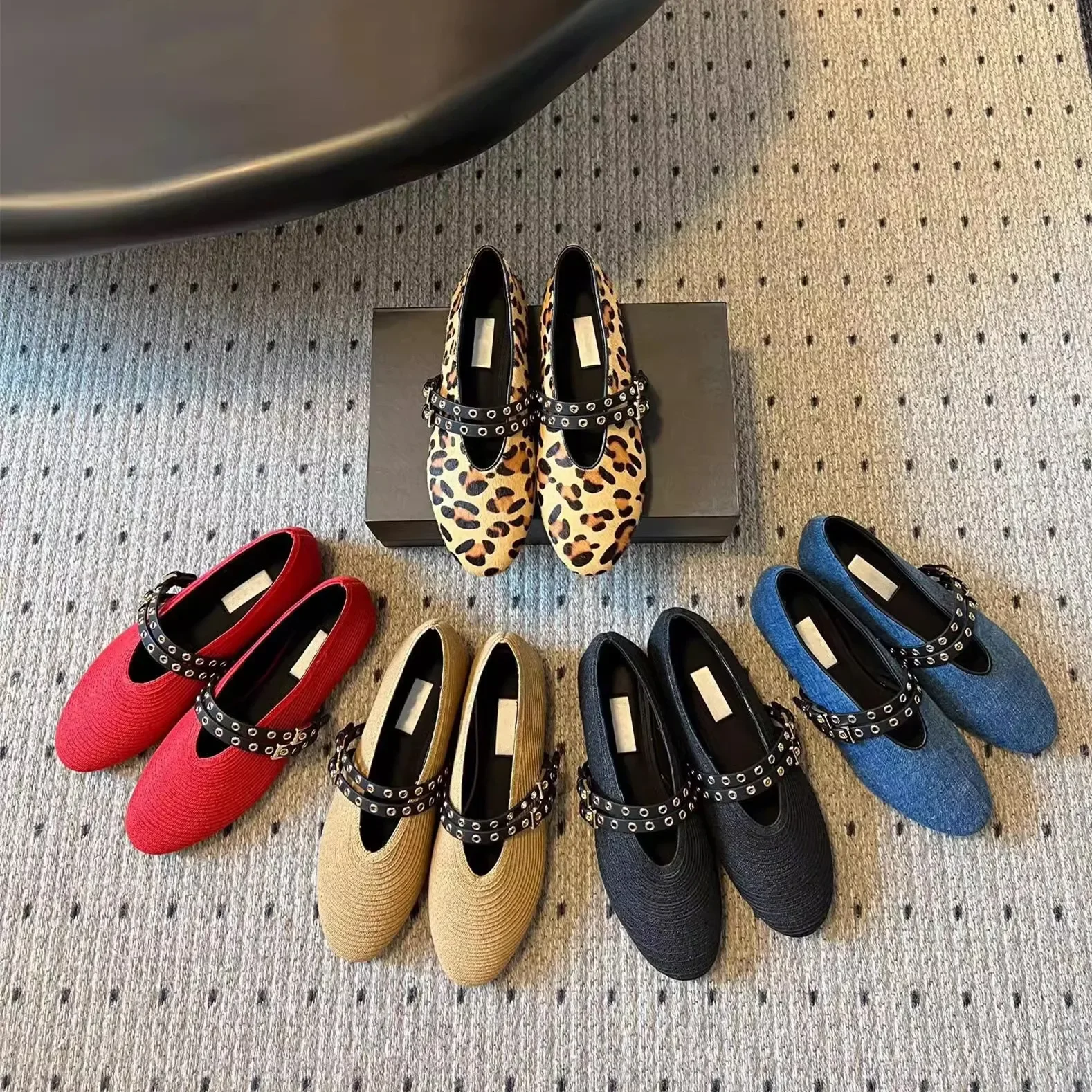 Дизайнерская брендовая женская обувь на плоской подошве повседневные туфли Мэри