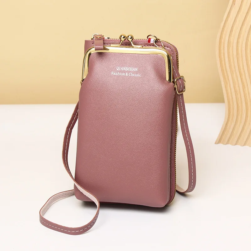 

Shoulder Messenger Bag Fashion Crossbody Bags Phone Bag Women Wallets Mini PU Leather Clutch Bolsas Ladies Purse Handbag Hasp