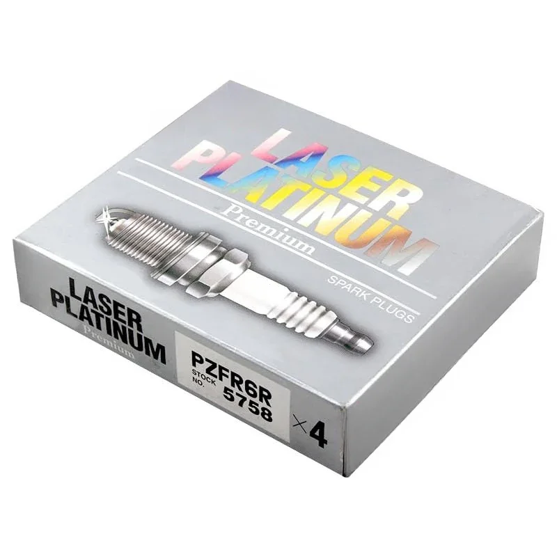 4/6 шт. лазерные свечи зажигания PZFR6R 5758 для VW Golf MK5 MK6 Passat B6 B7 Tiguan Audi A1 A3 BYD