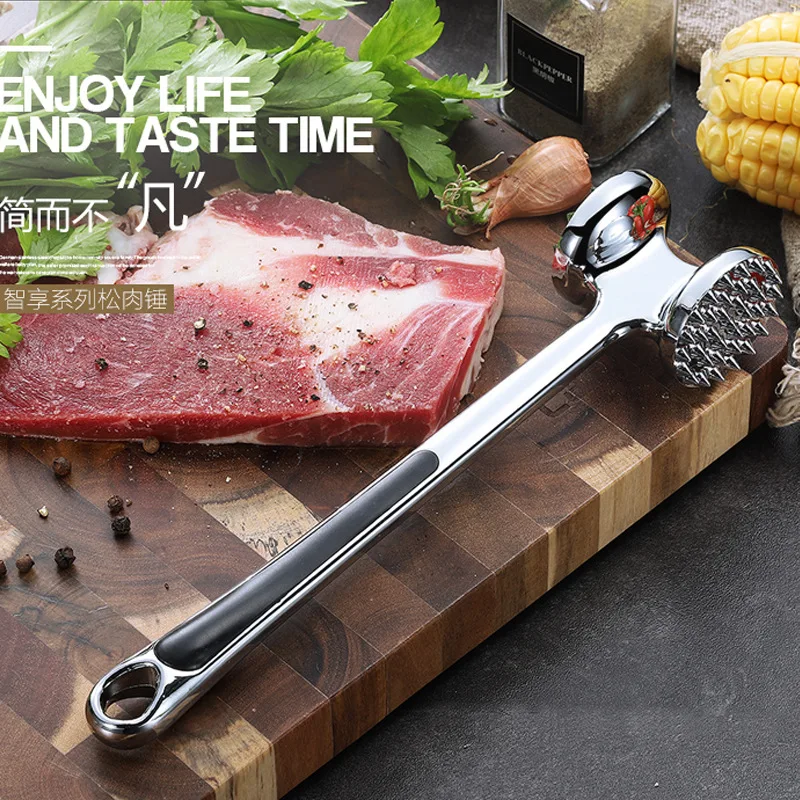 

Steak hammer household beef hammer knocking meat hammer kitchen meat steak tool double-sided meat tenderizer