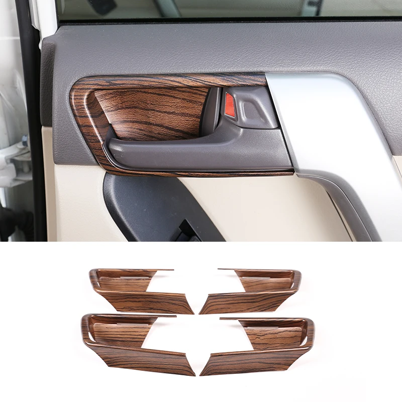 

Для Toyota Land Cruiser Prado FJ150 150 2014-2018 Стайлинг автомобиля, внутренняя дверная ручка, чаша, накладка, наклейки, декоративные аксессуары