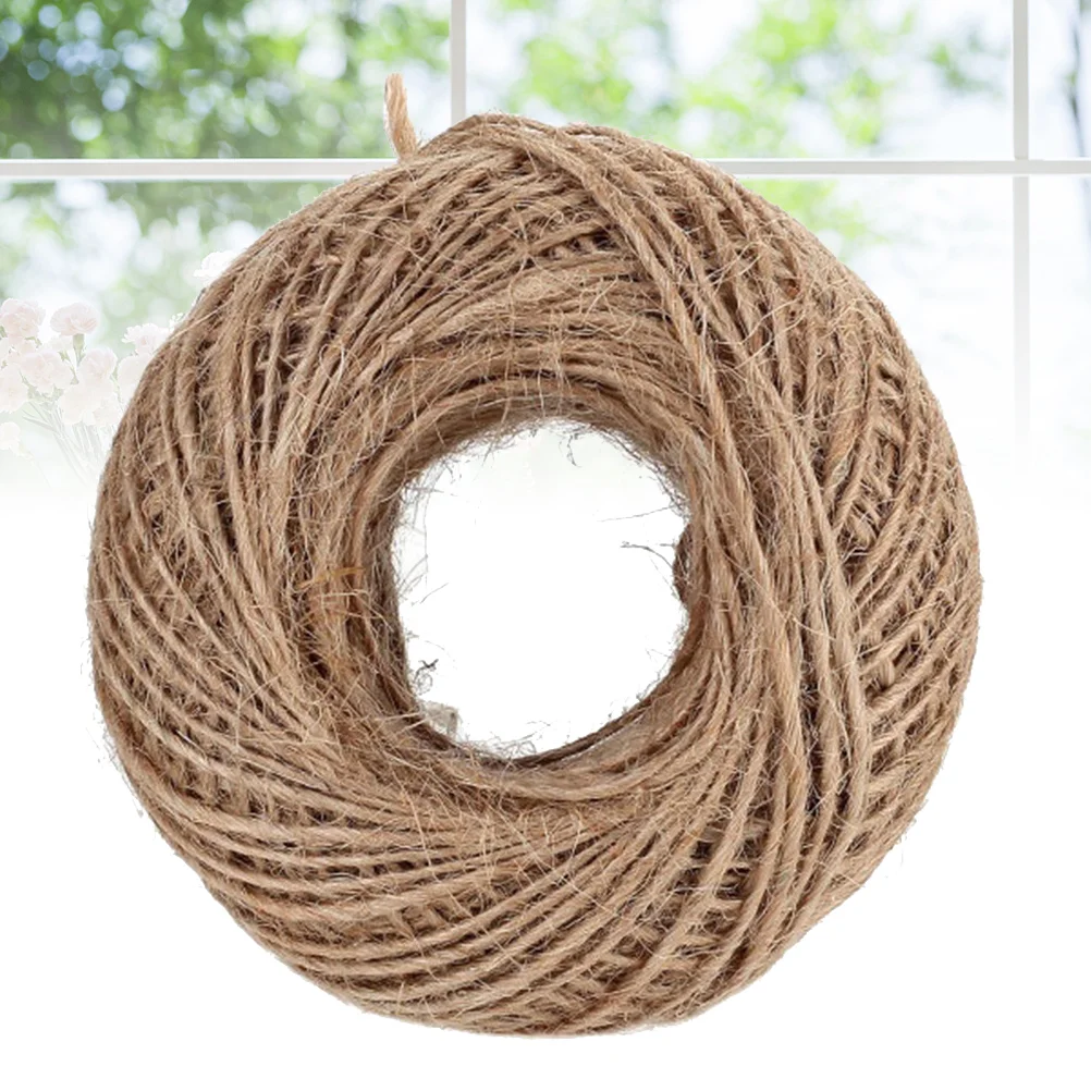 

100m Burlap Twine Beading Cord DIY Crafts Jute Twine Jute String Jute Ribbon Jute Packing String