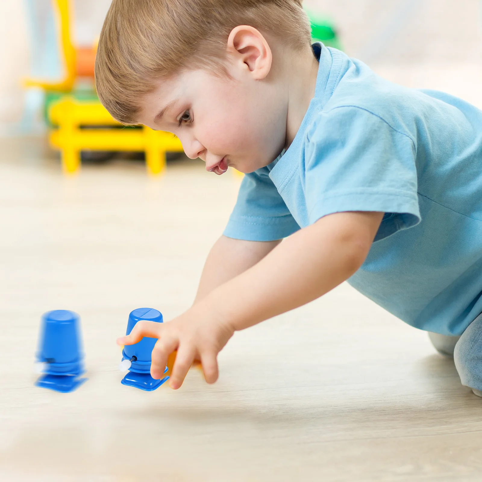 6 шт. заводные ножки робот игрушка для ходьбы животного механизм движения глина