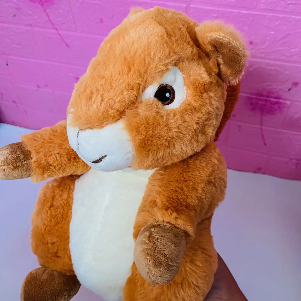 

Маленькая игрушка подарок кукла модель игрушка Красная белка