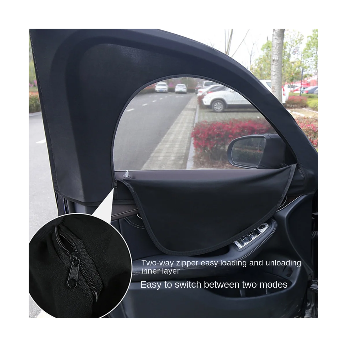 

SUV rear window Sunshade Car Curtain Sunshade Heat Insulation Curtain Breathable Sunshade Auto