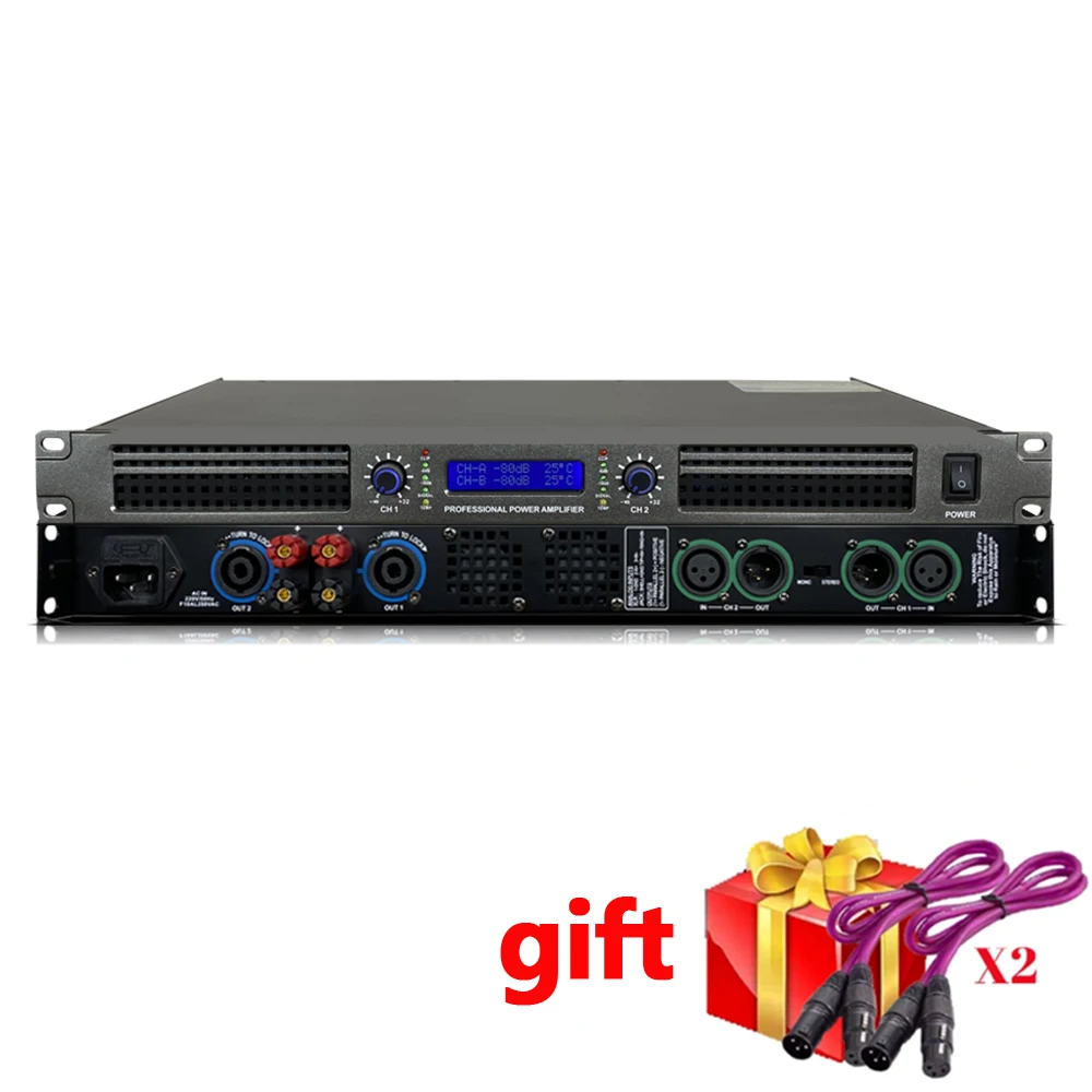 

Digital Amplifier Suitable for KTV Schools, Dance Halls, Conference Rooms, Bars,Weddings,Families,Outdoor Audio Sets, High-power